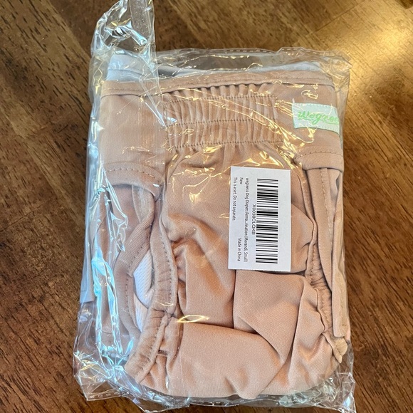 Set of 3 NWT Puppy Dog Reusable Diapers Size Small Ruffle Butt So Sweet! - Picture 2 of 4